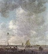 Jan van Goyen Marine Landscape with Fishermen